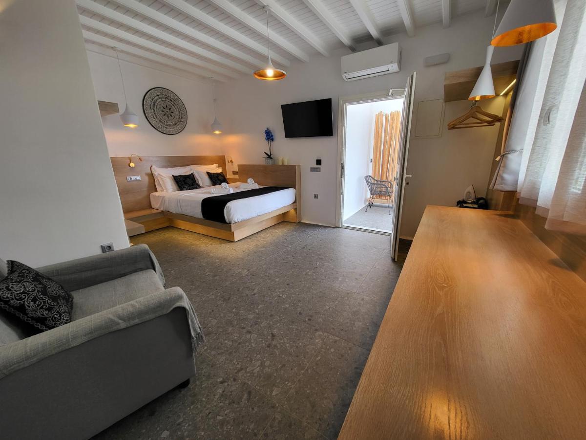 Mykonos Double Luxury Mini Suites - Adults Only Ано Мера Экстерьер фото