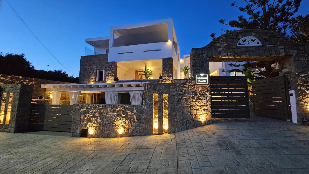 Mykonos Double Luxury Mini Suites - Adults Only Ано Мера Экстерьер фото