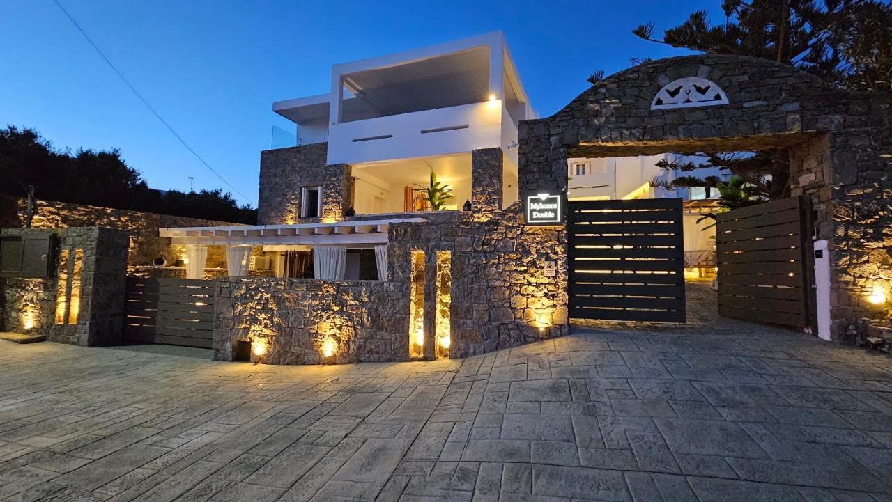 Mykonos Double Luxury Mini Suites - Adults Only Ано Мера Экстерьер фото